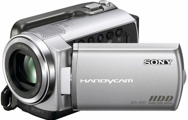 AUDIO-VÍDEO: Cámara de video Sony Handycam HDD DCR-SR57