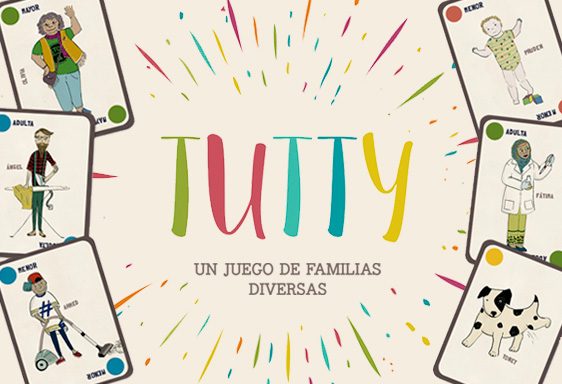 Juego de cartas Tutty – Un juego de familias diversas