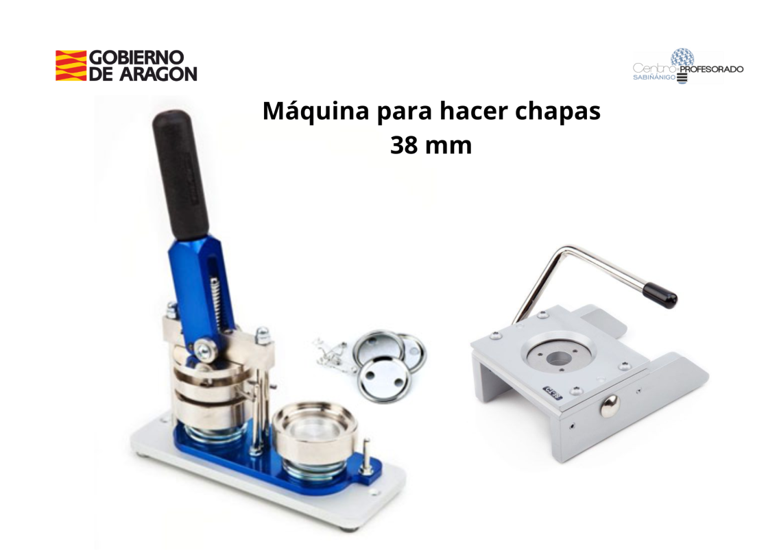 Máquina Para Hacer Chapas B-500 – Centro De Profesorado De Sabiñánigo